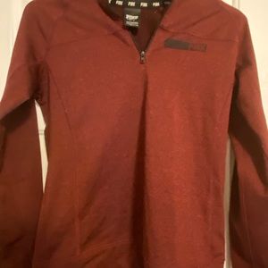 Burgundy PINK Victoria Secret pull over